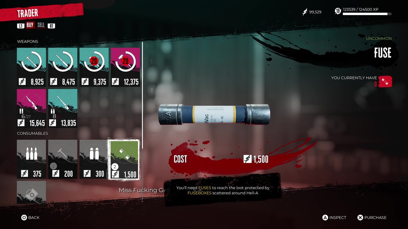 Sicherungen in Dead Island finden und kaufen