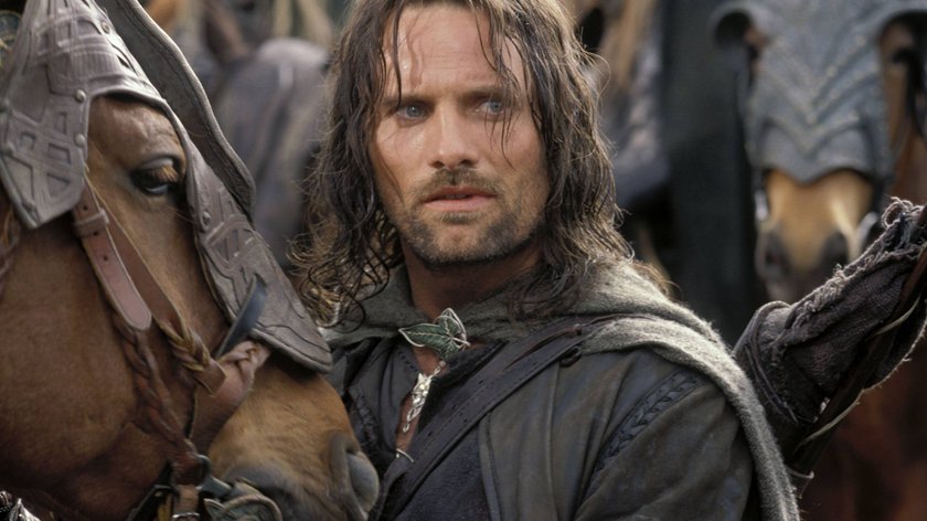 Das Bild zeigt Aragorn aus der Herr der Ringe