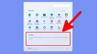 Windows 11: „Empfohlen“ im Startmenü ausblenden