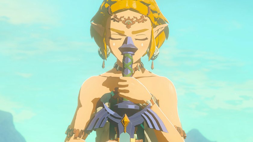 Das Bild zeigt Zelda aus The Legend of Zelda: Tears of the Kingdom