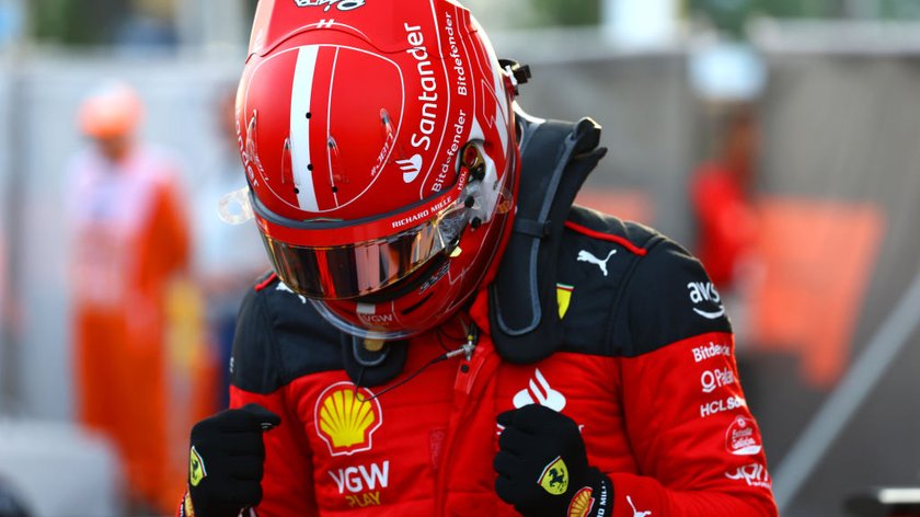 Charles Leclerc ohne Chance gegen Red Bull.