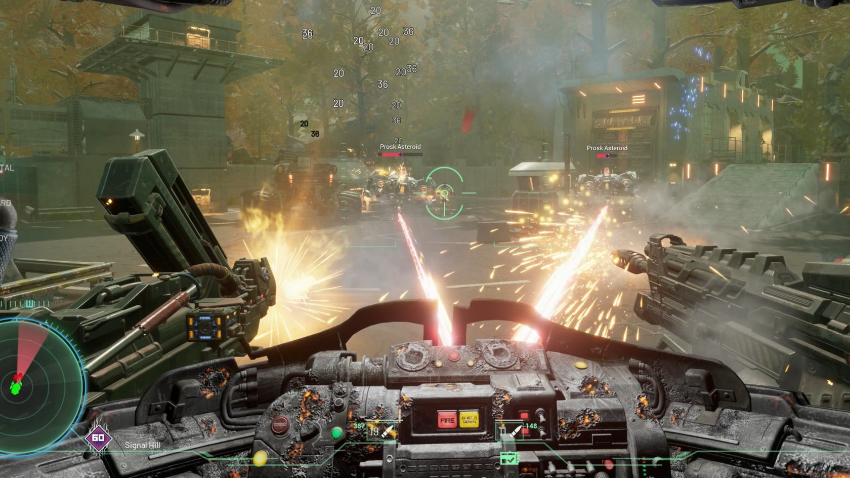 Szene aus Hawken Reborn.