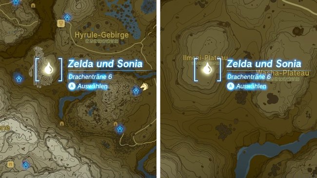 Fundort der Drachenträne #6 in Zelda: Tears of the Kingdom. (Bildquelle: Screenshot GIGA)