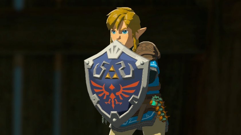 Links legendären Schild solltet ihr euch unbedingt in Zelda: Tears of the Kingdom holen. (Bildquelle: Screenshot GIGA)