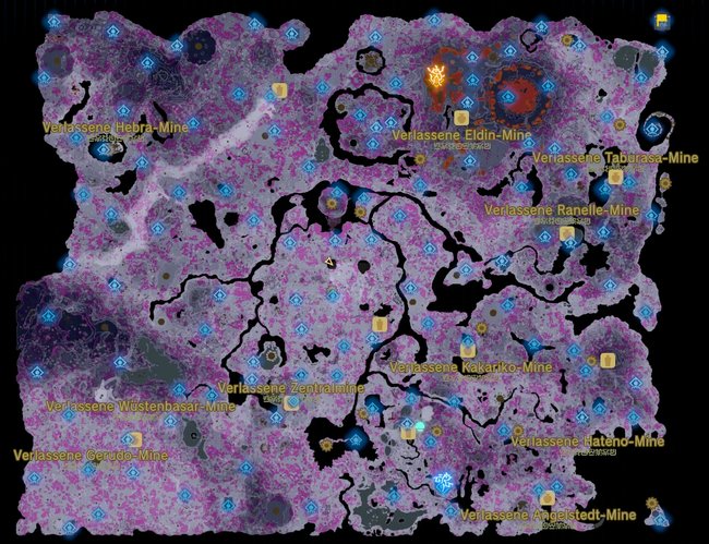 Das ist die komplett aufgedeckte Karte des Untegrunds mit allen Wurzeln. (Bildquelle: Screenshot GIGA)