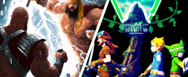 God of War, GTA und mehr: So gruselig zeichnet eine KI Videospiele