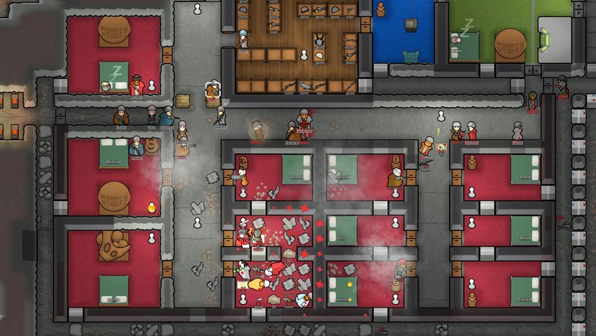 Das Bild zeigt einen Screenshot aus Rimworld