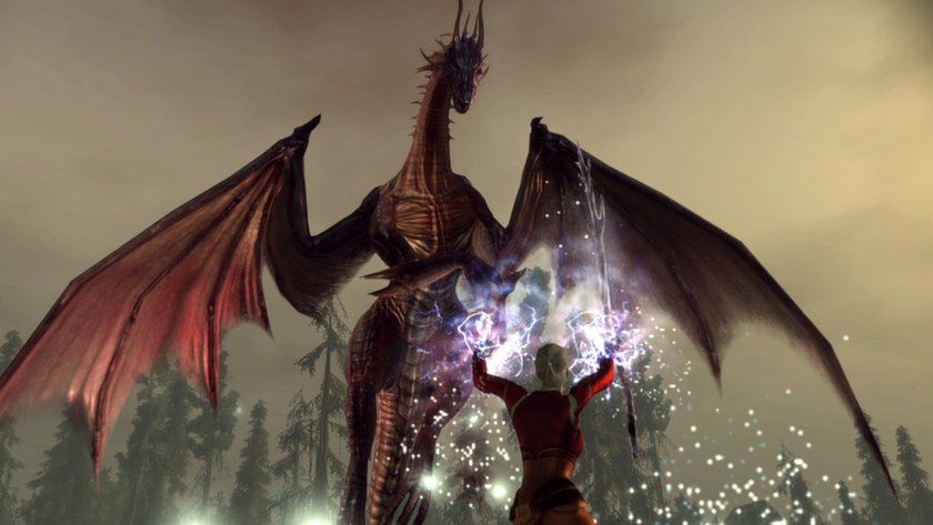 Das Bild zeigt einen Screenshot aus Dragon Age: Origins