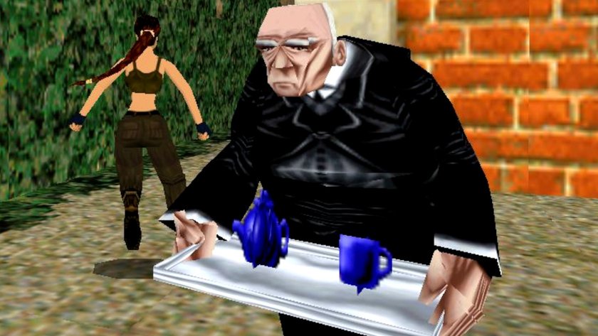 Der Butler aus Tomb Raider.