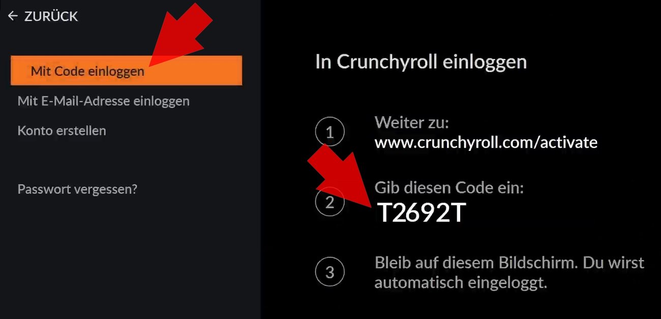 Crunchyroll Activate So loggt ihr euch per Code ein