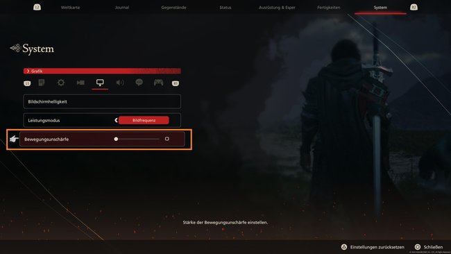Seit Patch 1.03 könnt ihr in Final Fantasy 16 die Bewegungsunschärfe ausschalten. (Bildquelle: Screenshot GIGA)