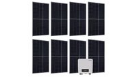 Netto verkauft eine kleine Solaranlage mit 3.280 Watt zum Schnäppchenpreis