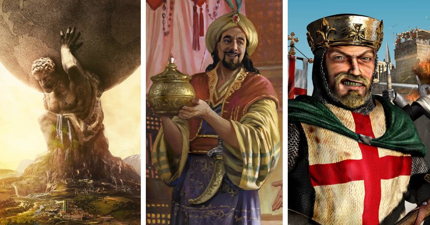 Bilder aus Civilization 6, Anno 1404, Stronghold Crusader