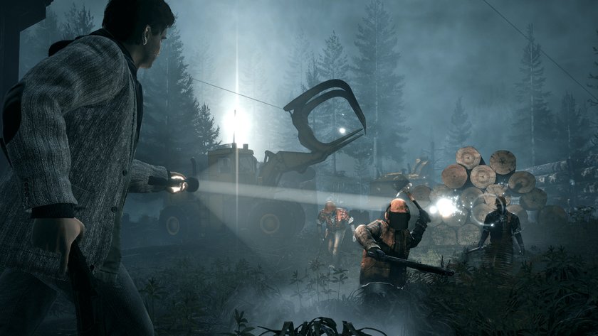 Szene aus Alan Wake Remastered.