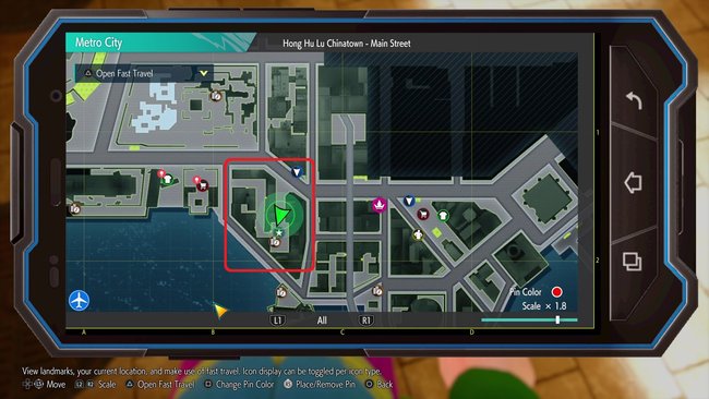 می‌توانید سوت‌ها را در NPC در محله چینی‌ها پیدا کنید (منبع: Screenshot GIGA).