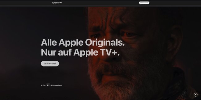 Apple-TV+ Startseite