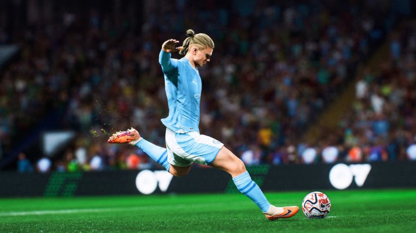 Das Bild zeigt einen Screenshot aus EA Sports FC 24