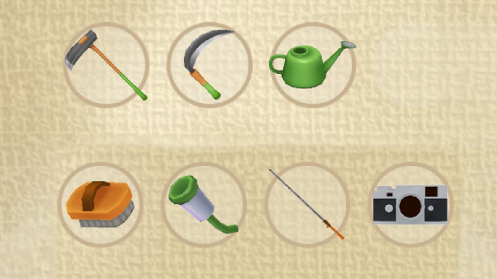 Werkzeuge in Story of Seasons: A Wonderful Life