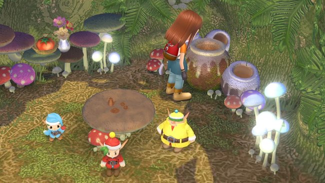 Brauner Topf bei den Naturgeistern in Story of Seasons: A Wonderful Life