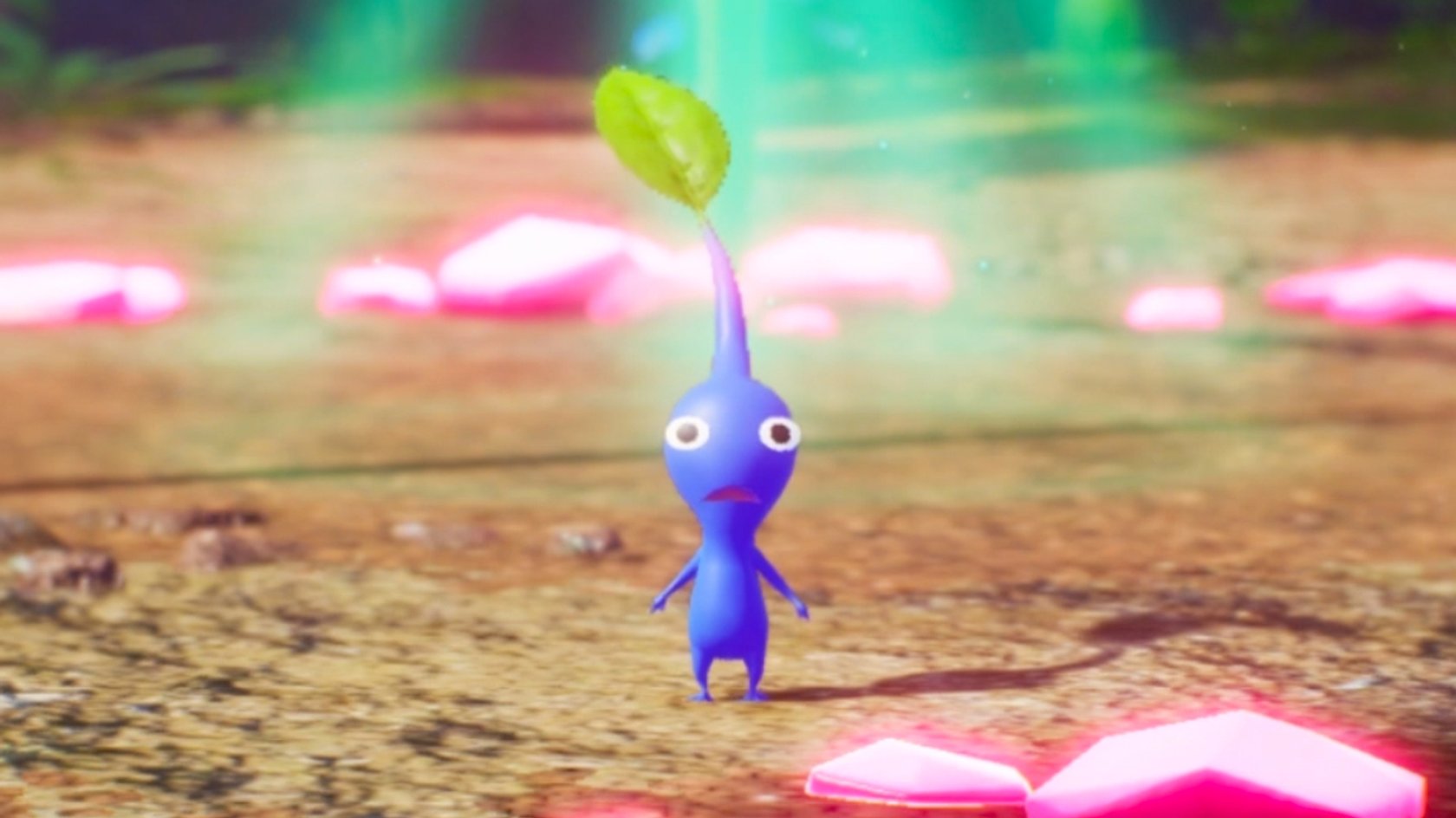 Die blauen Pikmin können sich in Pikmin 4 im Wasser aufhalten und sind dadurch äußert hilfreich. (Bildquelle: Screenshot GIGA)