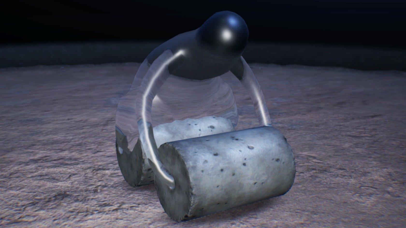 In der Unterwasserburg von Pikmin 4 werdet ihr von einem Wassergespenst verfolgt. (Bildquelle: Screenshot GIGA)