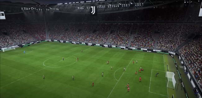 Das Allianz Stadium von der alten Dame Juventus Turin wird auch in EA Sports FC 24 sein. (Bildquelle: EA Sports)
