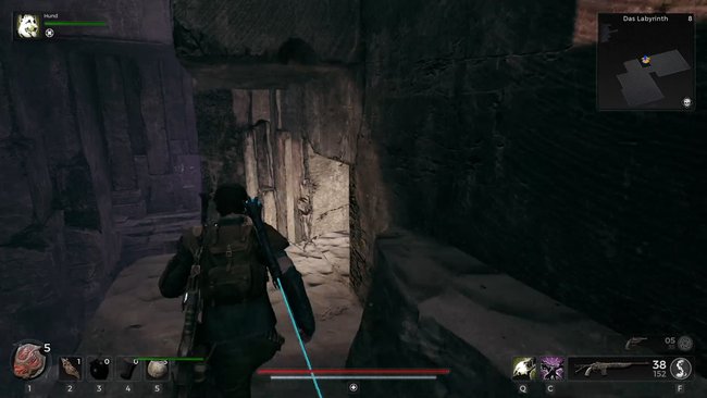 Tunnel zu Letos Versteck in Remnant 2