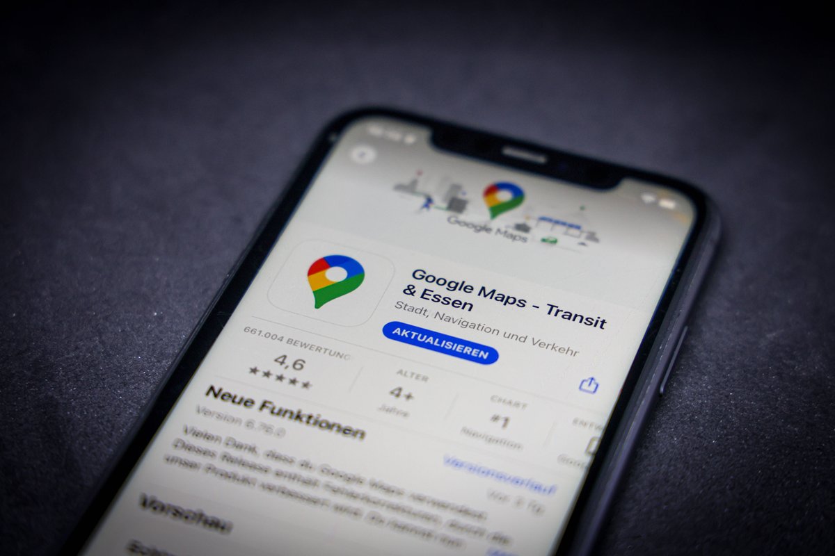 Google Maps Suche & Bedienelemente ausblenden
