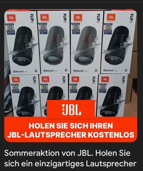 Ceoo Marketing Gmbh E Mail Adresse JBL-Lautsprecher kostenlos? Vorsicht vor CEOO-Marketing-Gewinnspiel