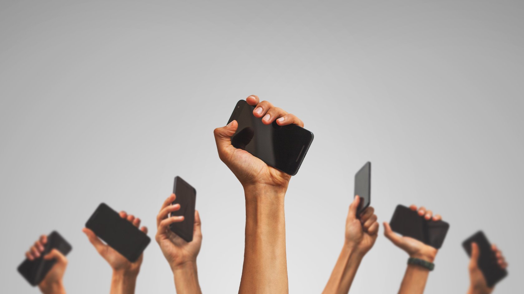 Mehrere Smartphones
