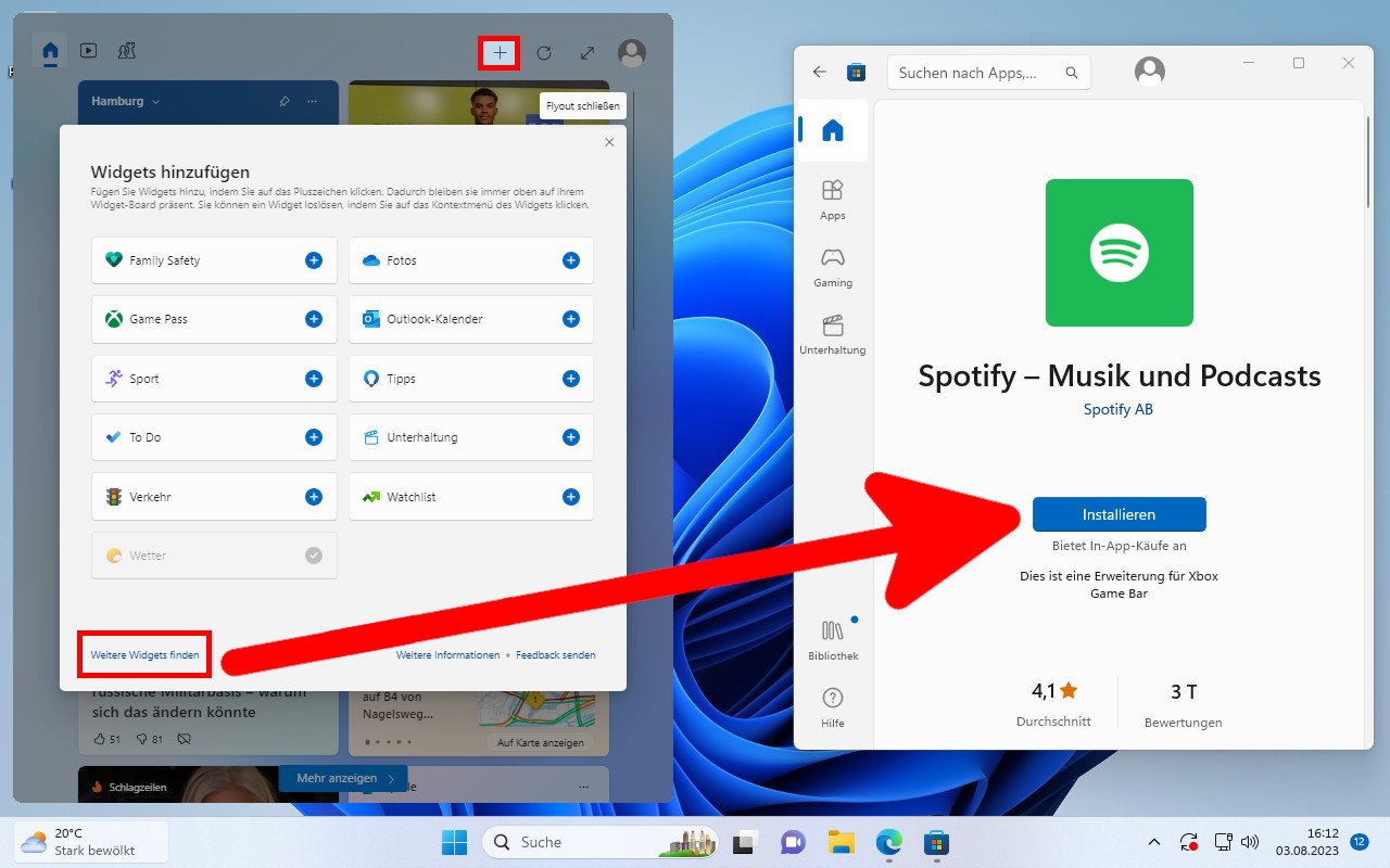 Man Widget Windows 11: Widgets hinzufügen, löschen und anpassen