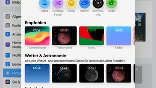 iOS 17: Den iPad-Sperrbildschirm bearbeiten und anpassen