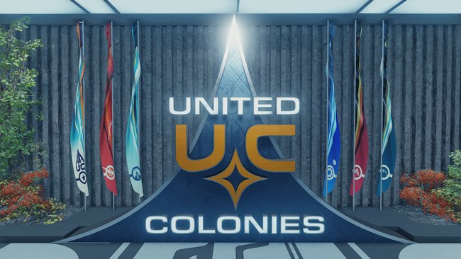 Die United Colonies in Starfield (Quelle: Screenshot GIGA).