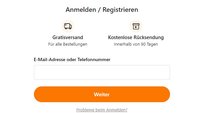 Temu Login: Anmeldung im Online-Shop