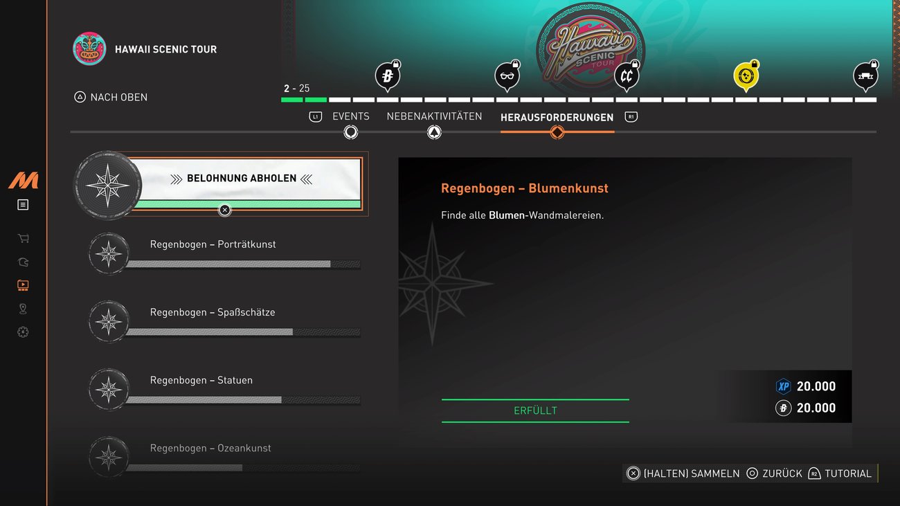 The Crew Motorfest Trophäen und Erfolge im Leitfaden