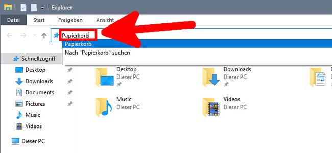 Wie Komme Ich Zum Papierkorb Windows 10/11: Papierkorb öffnen – so geht’s