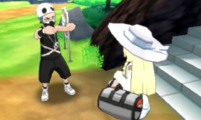 Team Skull kann einfach nicht die Finger von Lilly lassen.