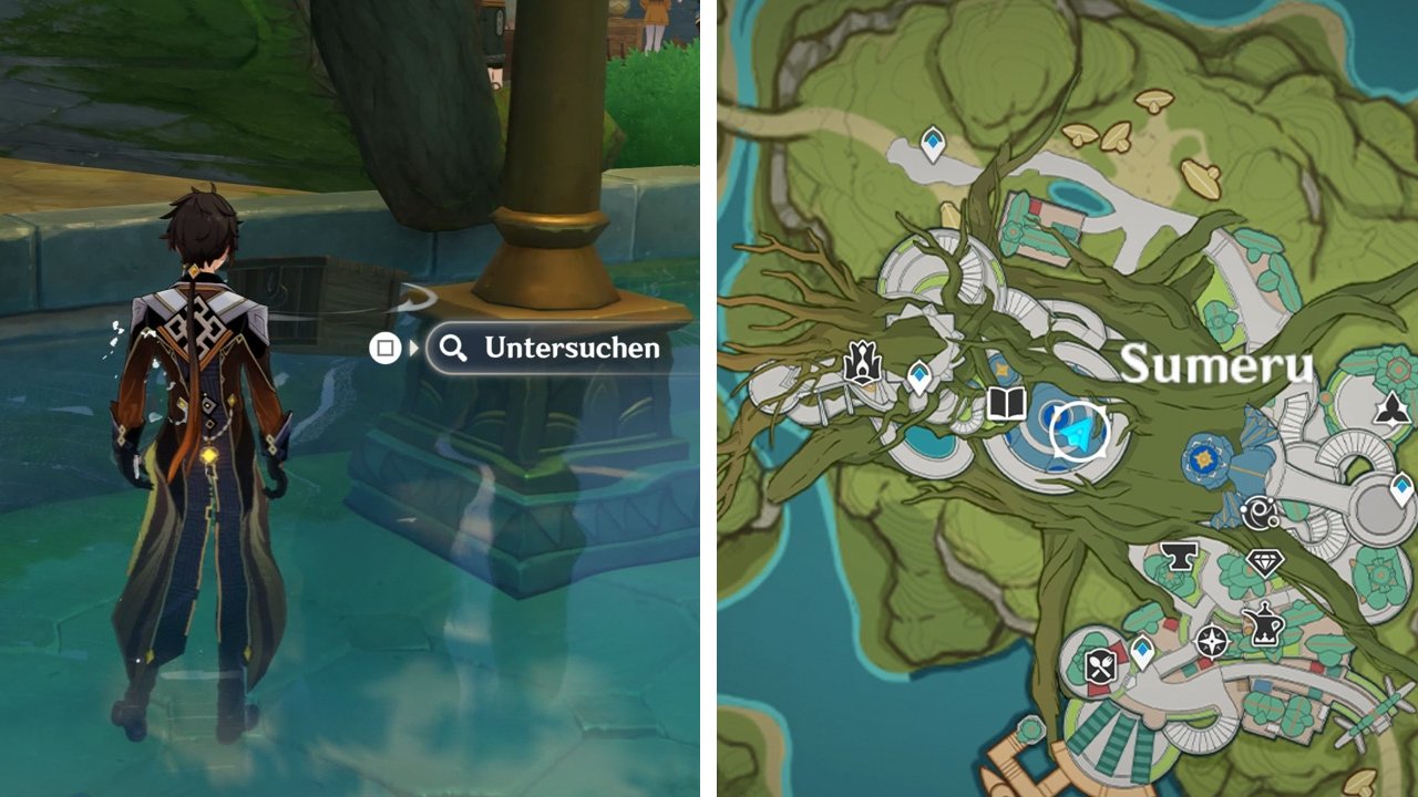 Genshin Impact Hol Dir Den Schatz Genshin Impact: Schatzzonen & Schatz des Wissens lösen