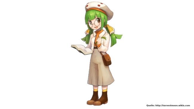 Jeanne ist die heilende Junggesellin bei Harvest Moon: Dorf des Himmelsbaumes.