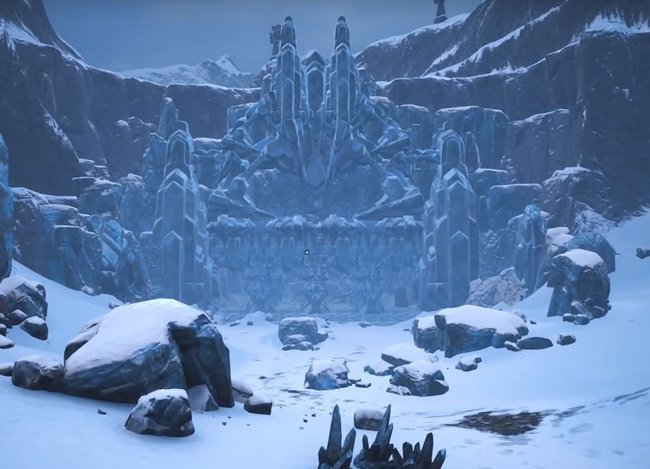 Der Tempel des Frosts ist beeindruckend, gefährlich und... lohnenswert. Denn hier findet ihr Ymirs Schmiede.