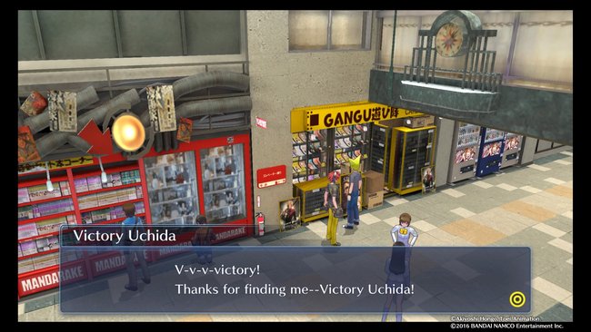 Victory Uchida könnt ihr bereits zu Beginn dieses Kapitels im 3.Floor des Broadways finden.