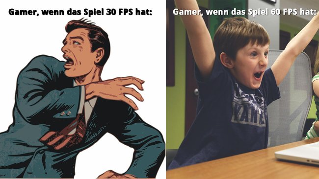 60 FPS ist für viele Gamer der angestrebte Wert. (Bildquelle: Pixabay, Bearbeitung spieletipps)