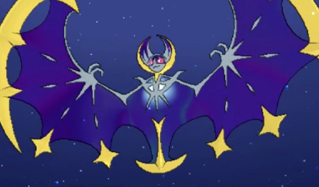 Aus dem kleinen Wölkchen ist ein stolzes Lunala geworden.