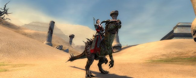 Die Reittiere in Guild Wars 2 sehen nicht nur schick aus, sondern helfen euch auch auf euren Reisen.