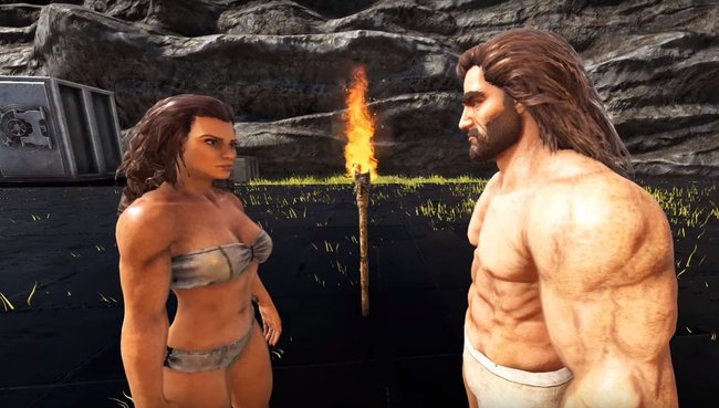 Ist das nicht romantisch? Bei ARK: Survival Evolved könnt ihr euch jetzt für euer Date so richtig schick machen.