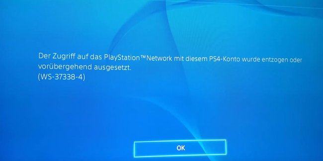 Sony hat euch gebannt? Das hat meistens einen Grund, den ihr dem Fehlercode entnehmen könnt.