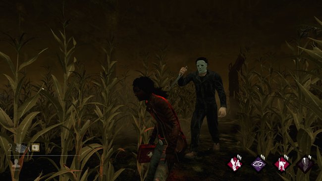 In Dead by Daylight macht nun Michael Myers Jagd auf euch - Sein Küchenmesser ist spitz und scharf.