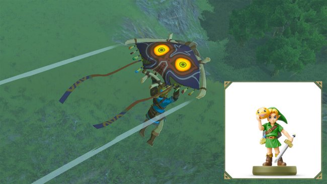 Auch die berühmte Maske aus Majora's Mask hat einen Auftritt. (Bild: Nintendo)