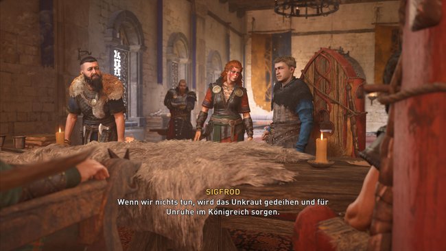 Die Könige, selbst Sichfrith, fordern eine Inquisition gegen die verbliebenen Druiden Irlands.