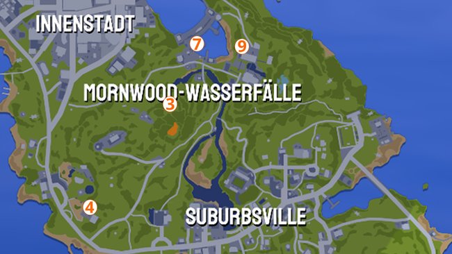 Hier seht ihr alle Instinkte der Mornwood-Wasserfälle. (Bildquelle: Screenshot spieletipps)